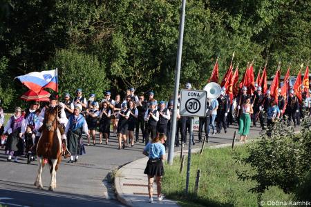 Slovesnost ob odprtju prizidka Prostovoljnega gasilskega društva Tunjice (11)